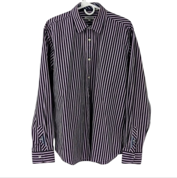 Jeremy Argyle NYC button down long sleeve shirt size large great condition ! - Picture 1 of 16